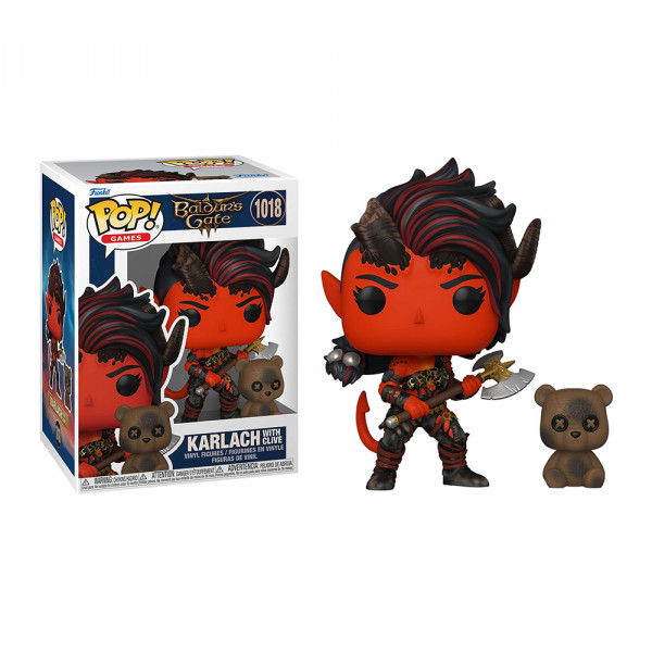 Funko POP! Baldur’s Gate: Karlach with Clive (1018)